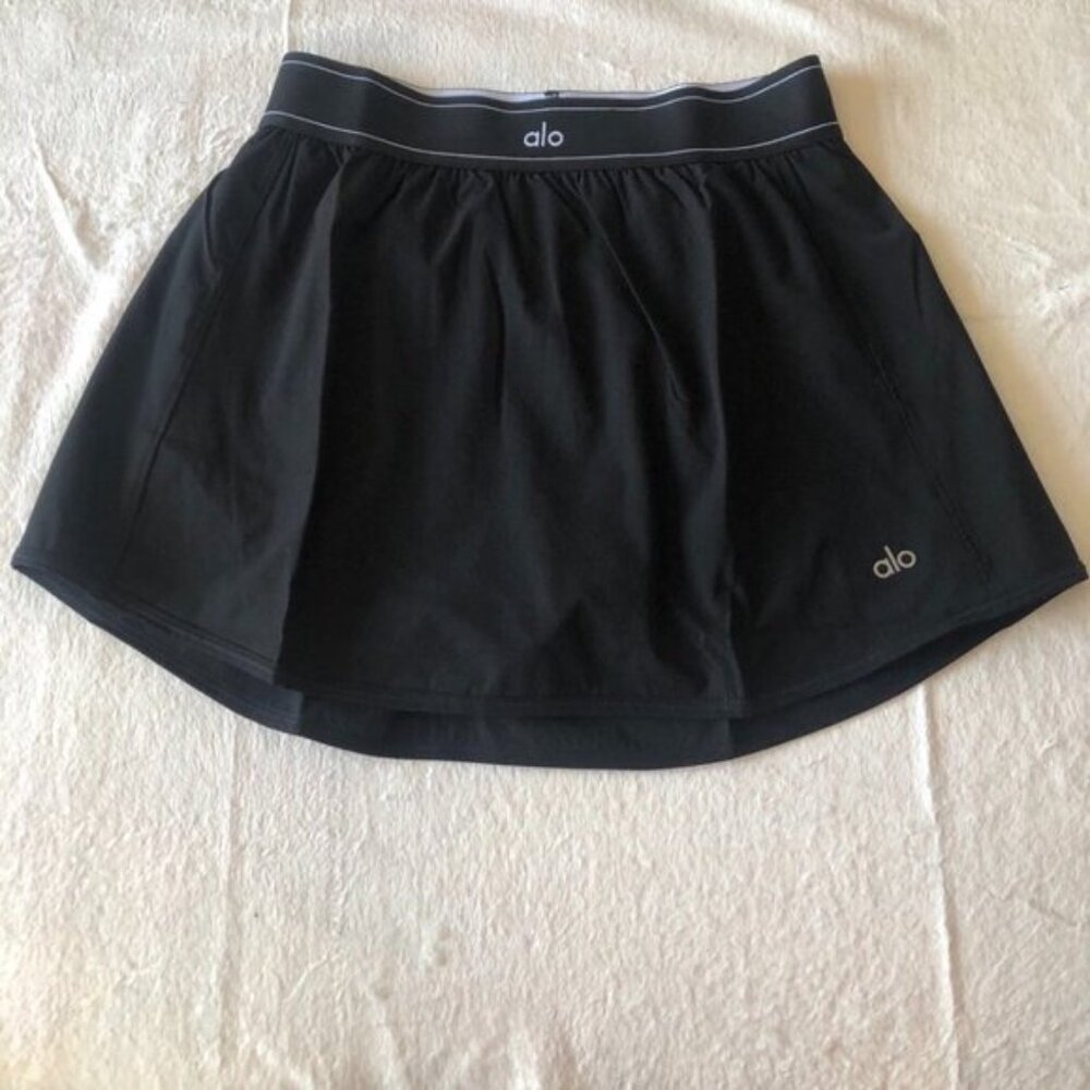 ALO Yoga Black Mini Skirt